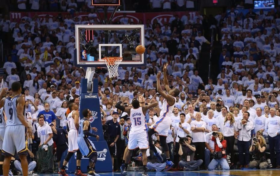 NBA雷霆加时赛绝杀掘金终结对手十二连胜